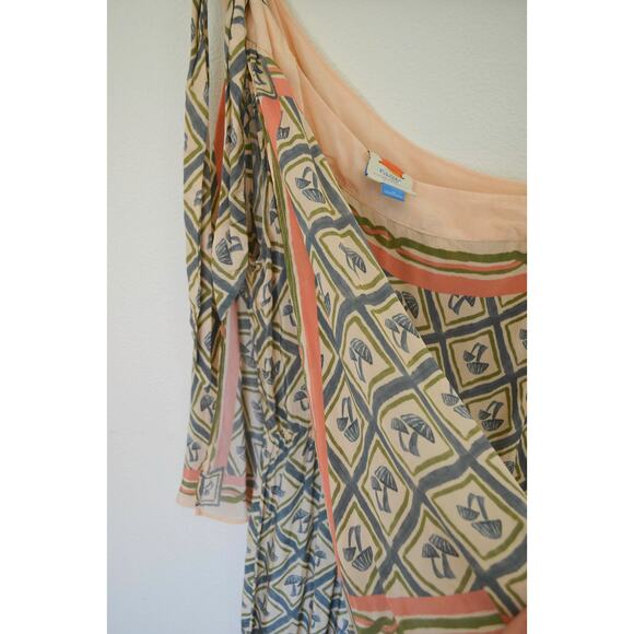 Farm Rio Mushroom Scarf Jumpsuit Medium Patterned Size M - Picture 6 of 8